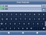 Postcode search